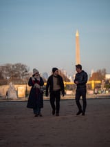 Place de la Concorde at sunrise
