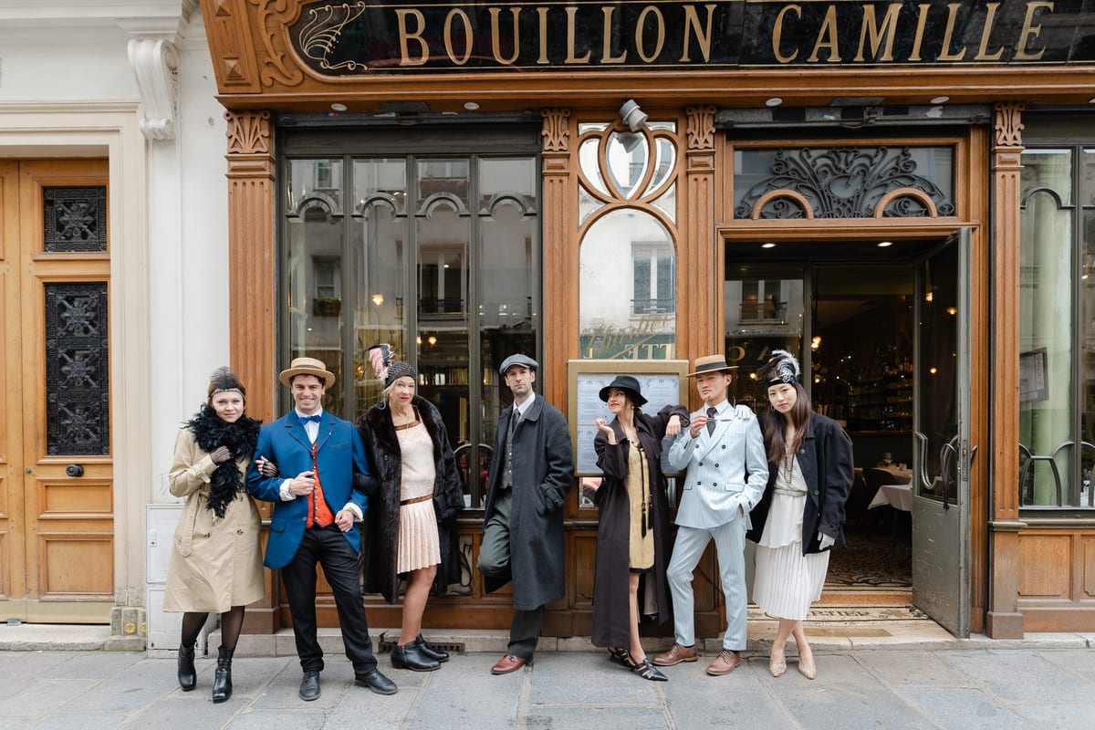 A private 1920s evening in Paris